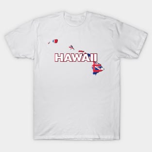 Hawaii Colored State T-Shirt